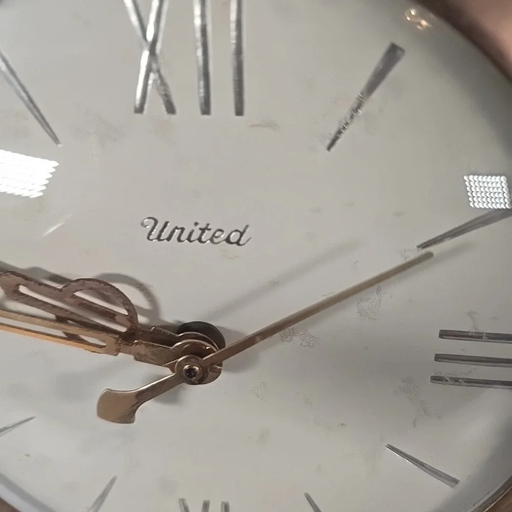 Vintage Sessions United Scale‎ of Justice Electric Clock Made In USA - Working